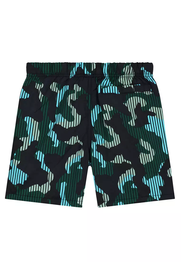 Boy's Printed Swim Shorts