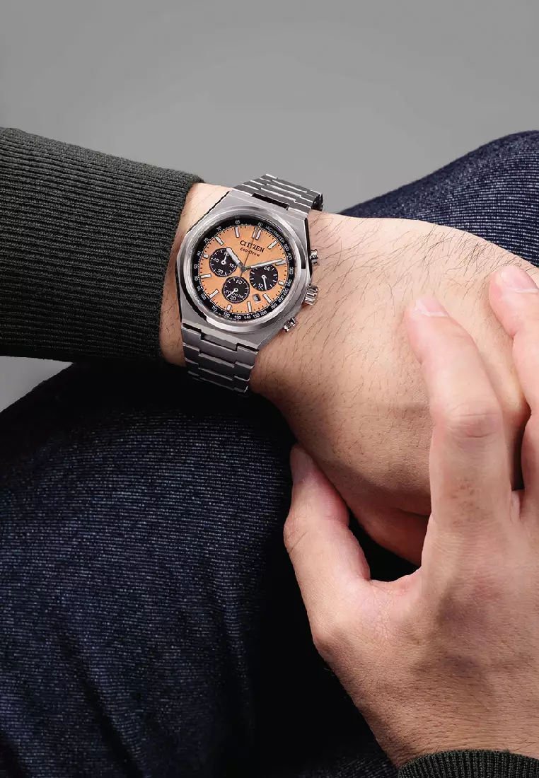Buy Citizen Citizen Zenshin Eco-Drive Chronograph Super Titanium