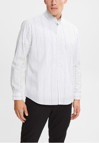 ESPRIT white ESPRIT Shirt with striped pattern 8A164AA8DB5D89GS_1