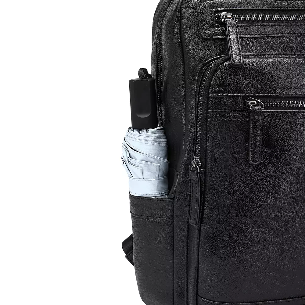 Luminox Tas Ransel Kasual Kulit PVC Sintetis IGE - Tas Ransel Pria Wanita Unisex - Backpack Daypack