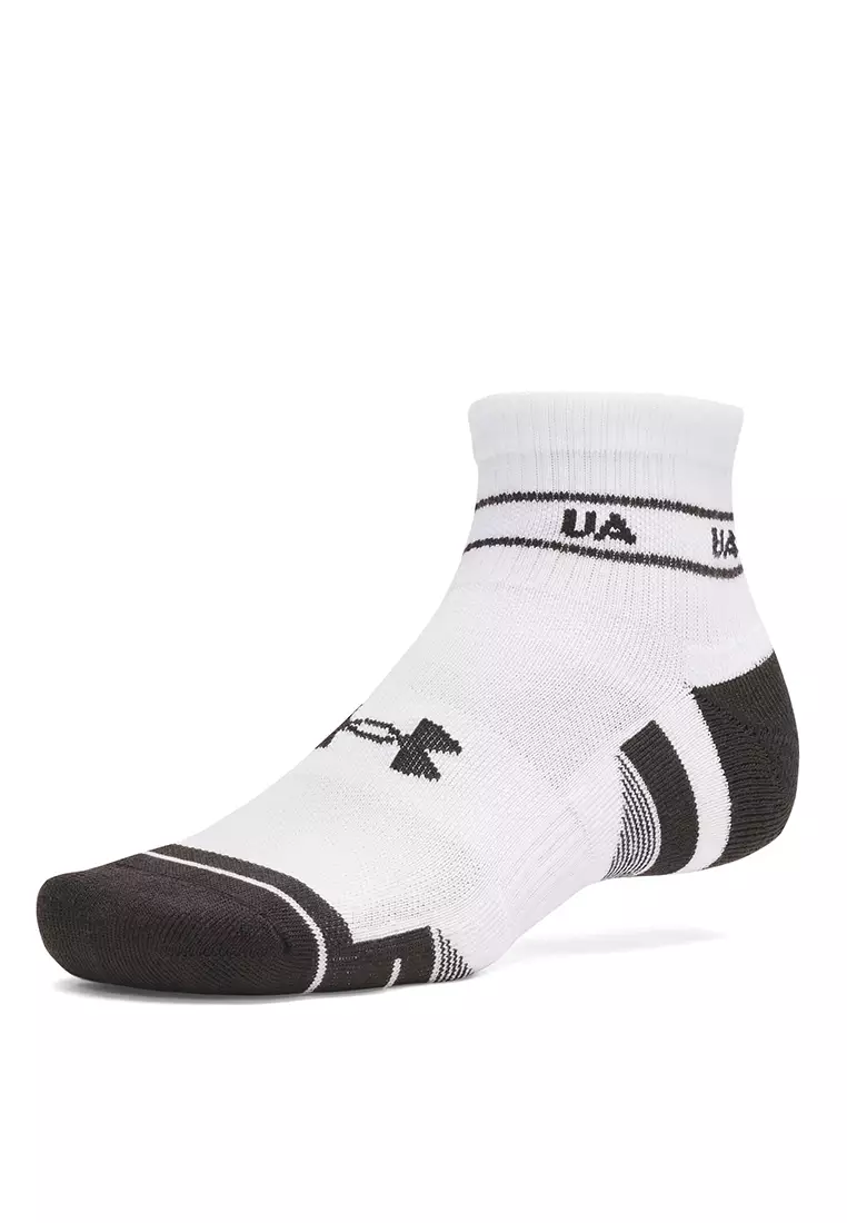 UA Performance Tech™中性短筒運動襪3對裝