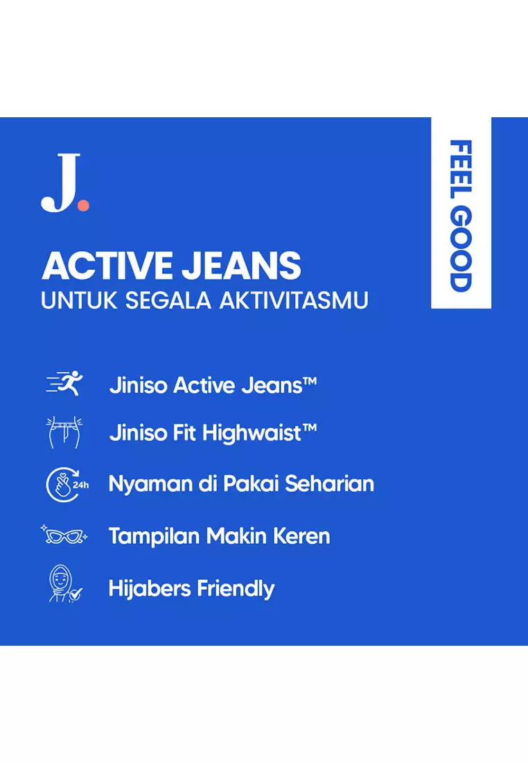 Highwaist Boyfriend Jeans 028 FEEL GOOD