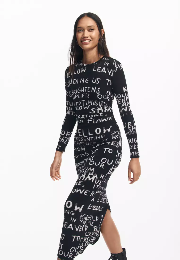 Desigual Woman Midi dress with