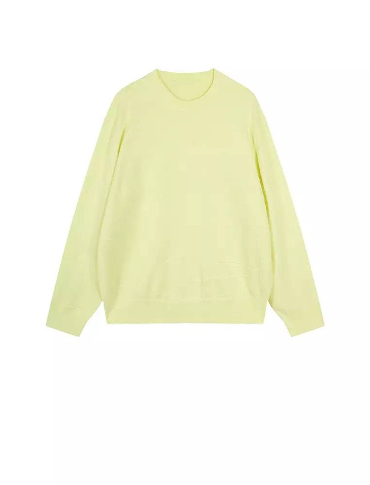   Long Sleeve Pullover Knit Sweater