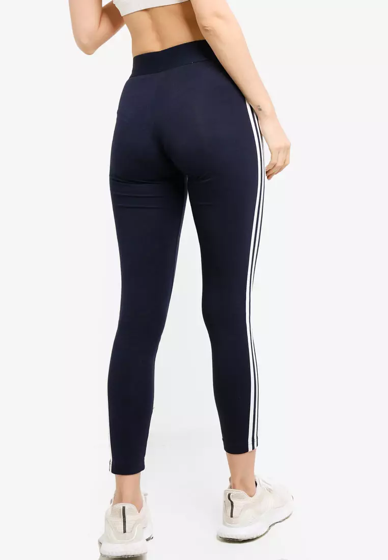 Womens navy hot sale adidas leggings