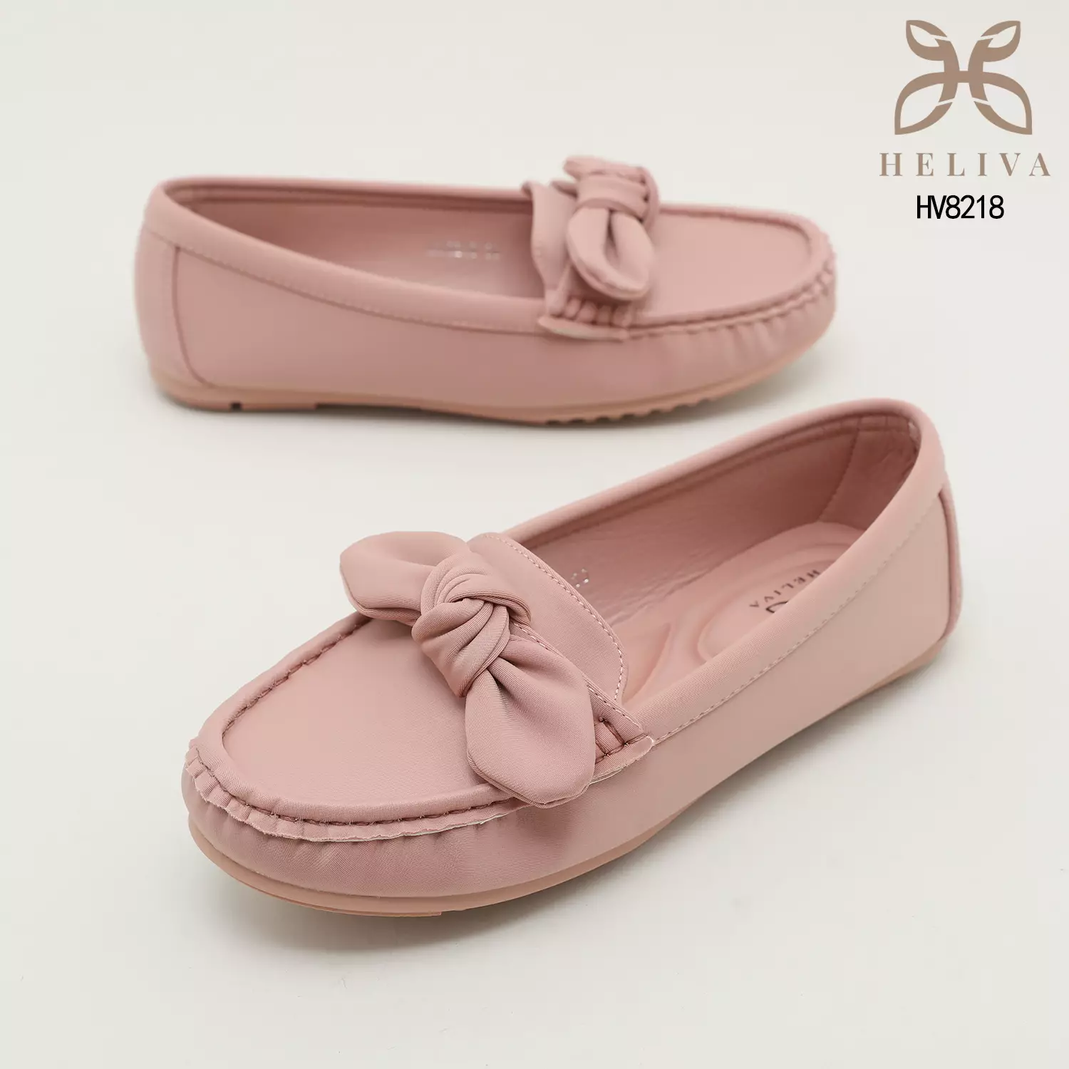 Heliva Perry Cute Bow Loafer Woman Shoes