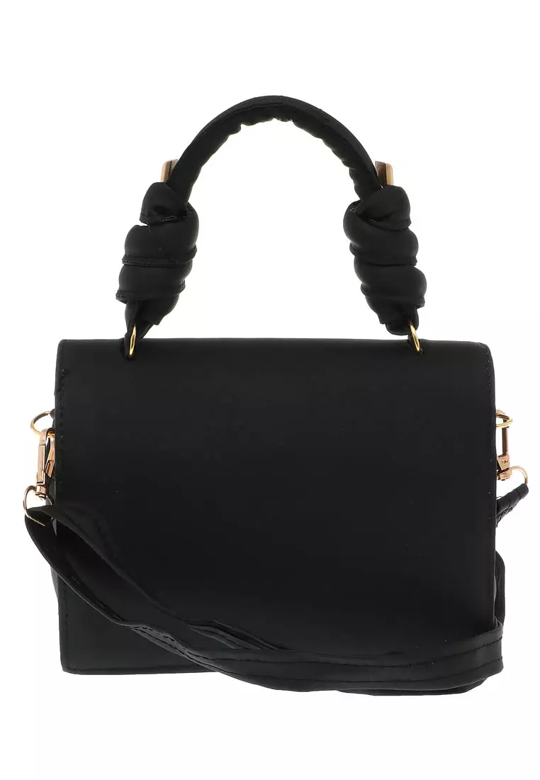 Radia Tas Slempang Wanita Casual Slingbag Plain High Quality Premium - Black