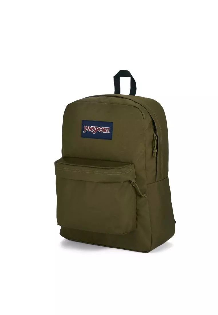 Jansport army green sales backpack