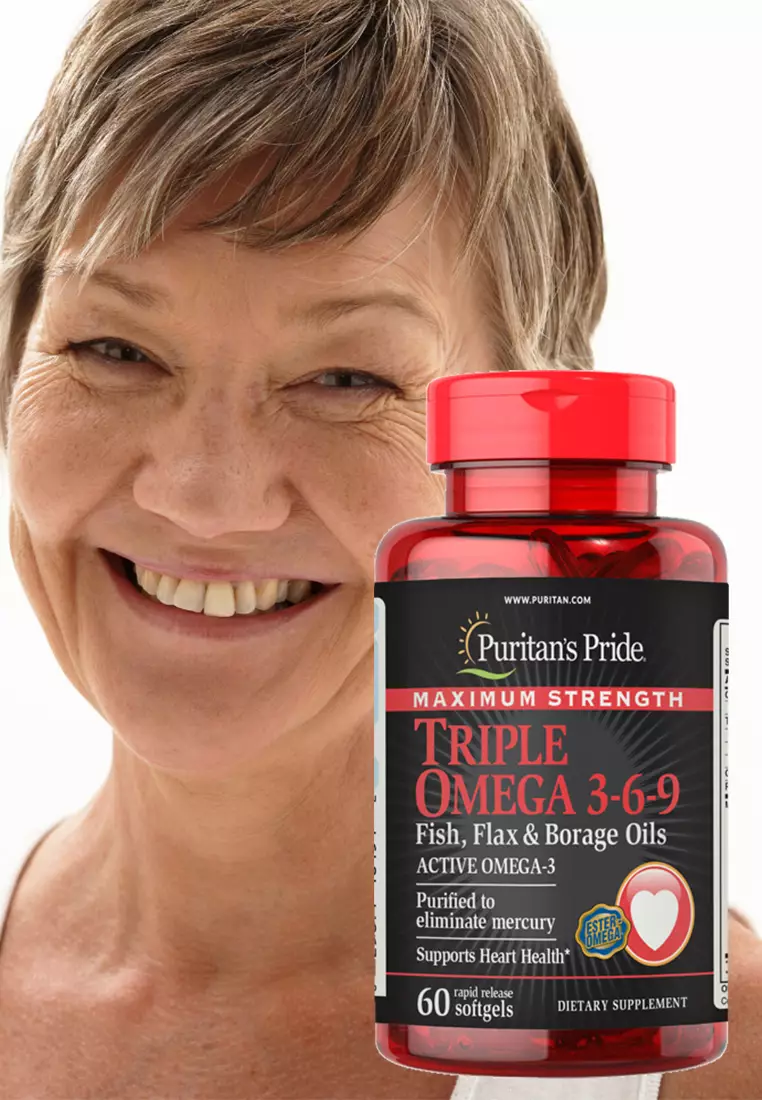 Buy Puritan's Pride Philippines Omega 369 Fish Flax Borage Oils 60