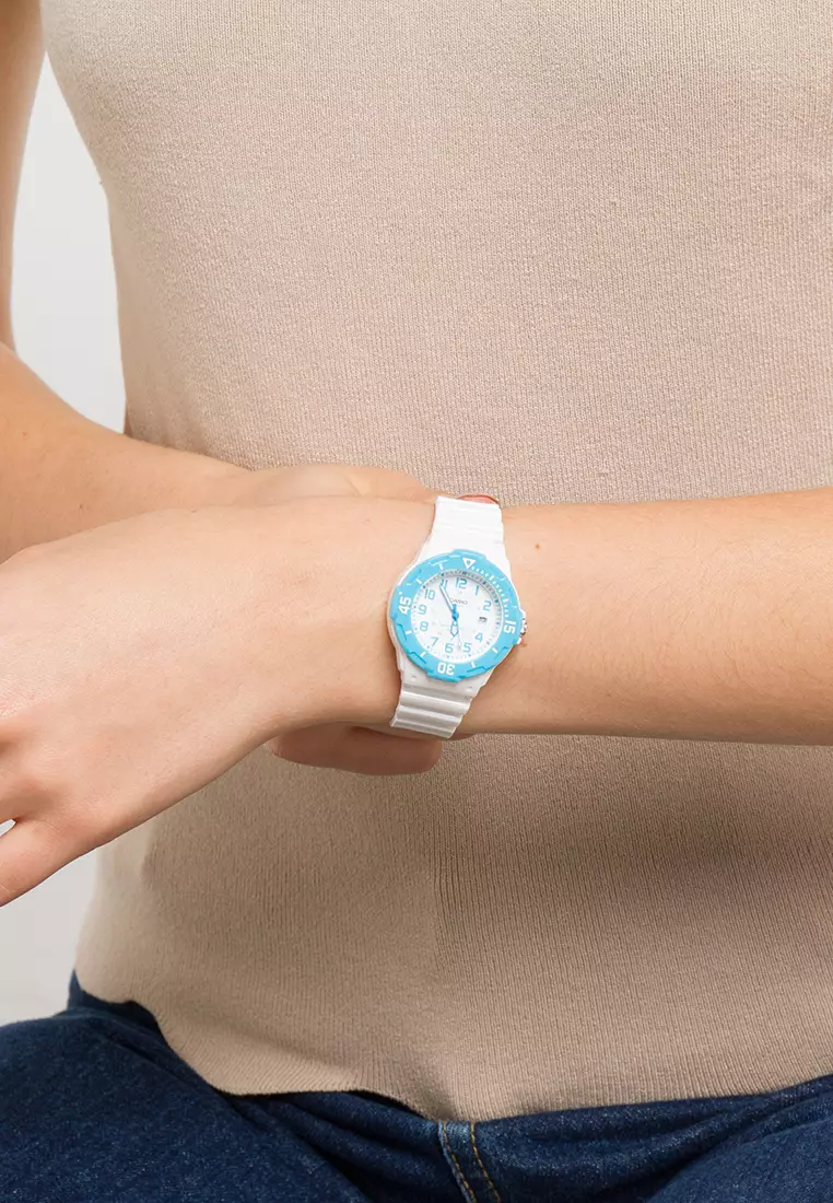 Jam Tangan LRW200H-2B Putih Biru