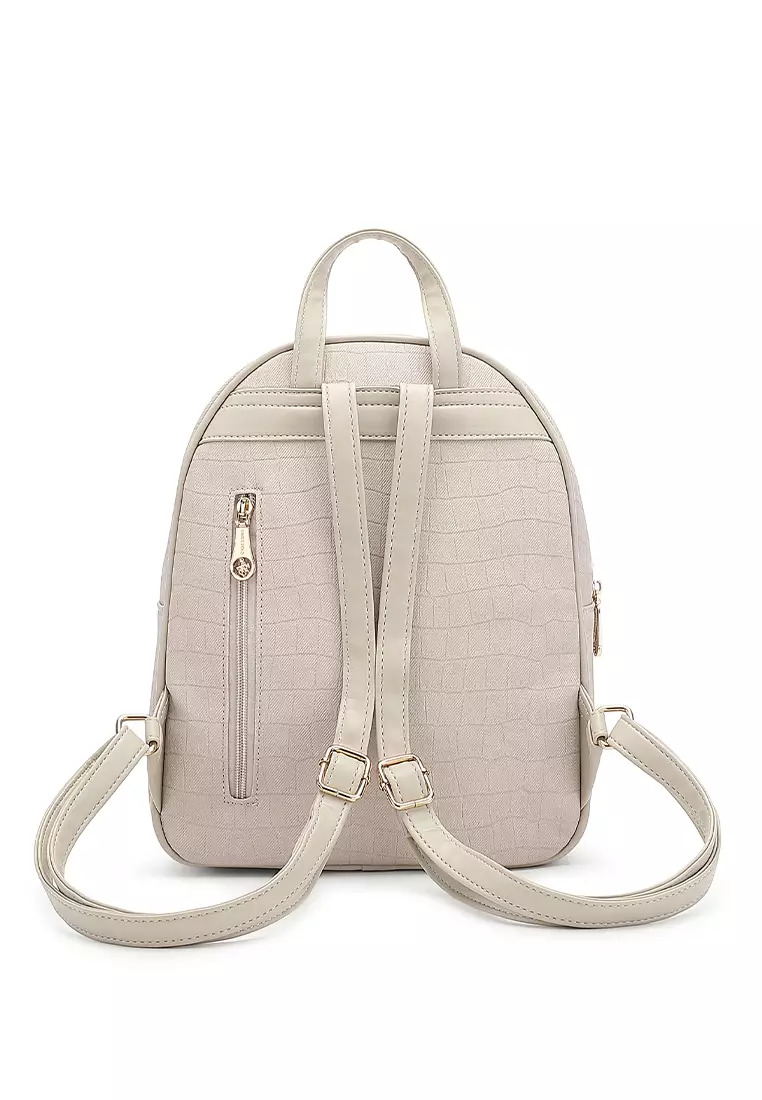 Women's Backpack - Beige