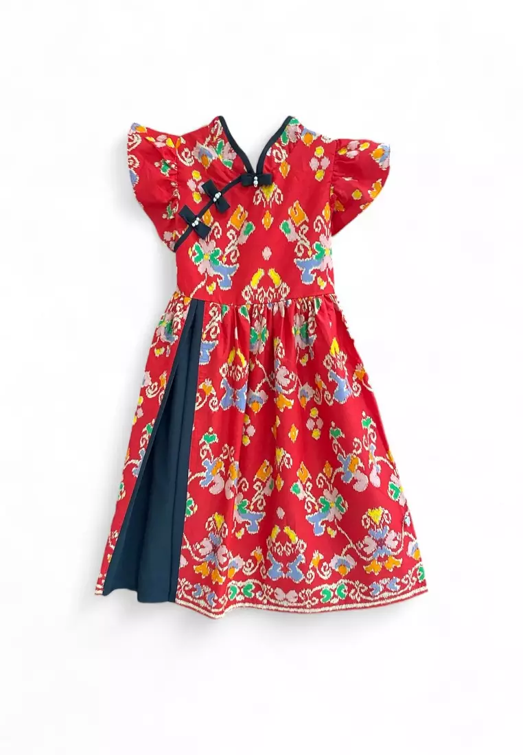 Princessa Flami Dress Aksen Aplikasi Layered Circles main image 1