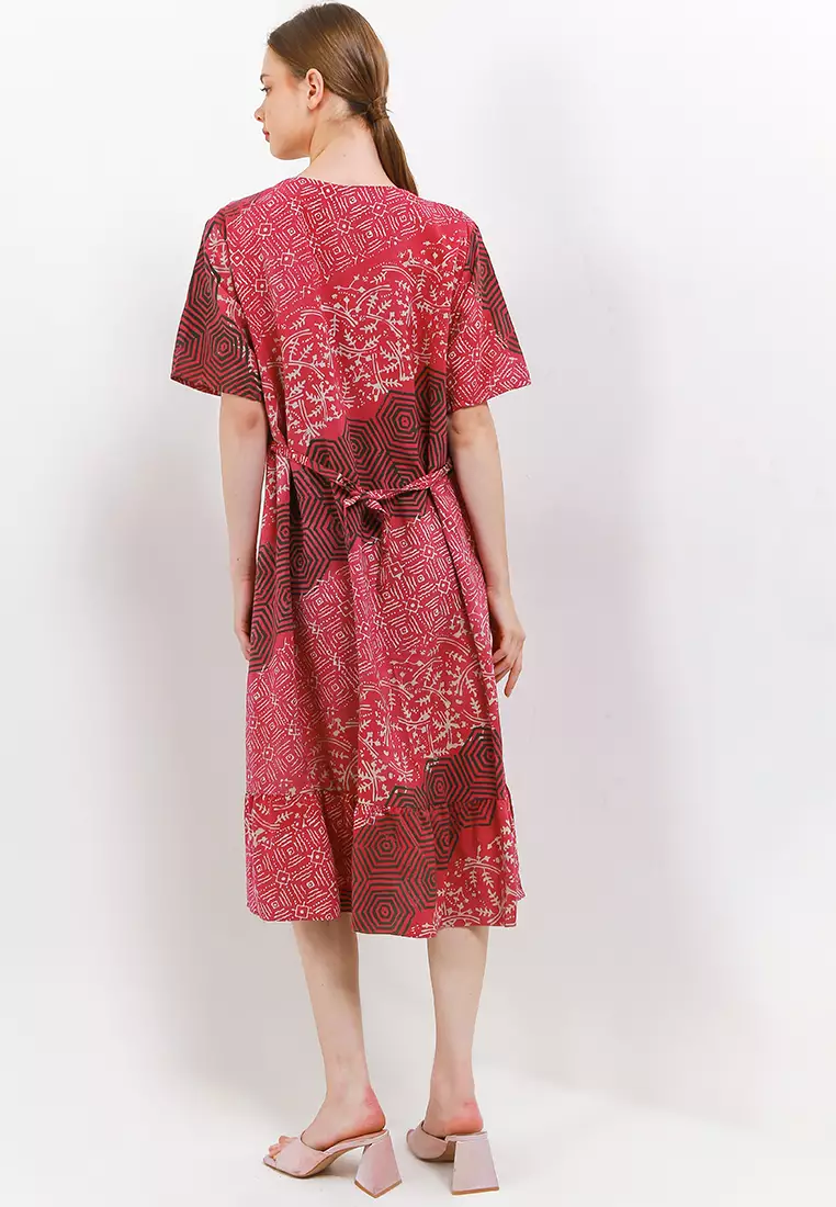 Homedress Daster Wanita Kamaniya Pink