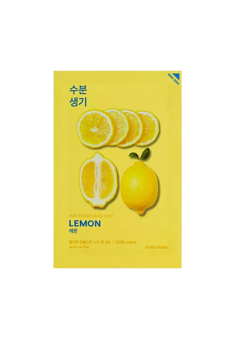 Holika Holika Pure Essence Mask Sheet - Lemon