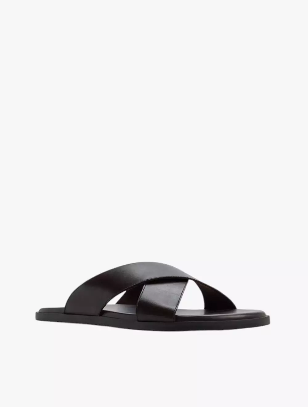 Aldo Erik Men's Flat Sandals - Dark Brown