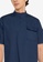 ZALORA BASICS navy Patch Pocket Half Placket Shirt D7E4DAA42548D9GS_3