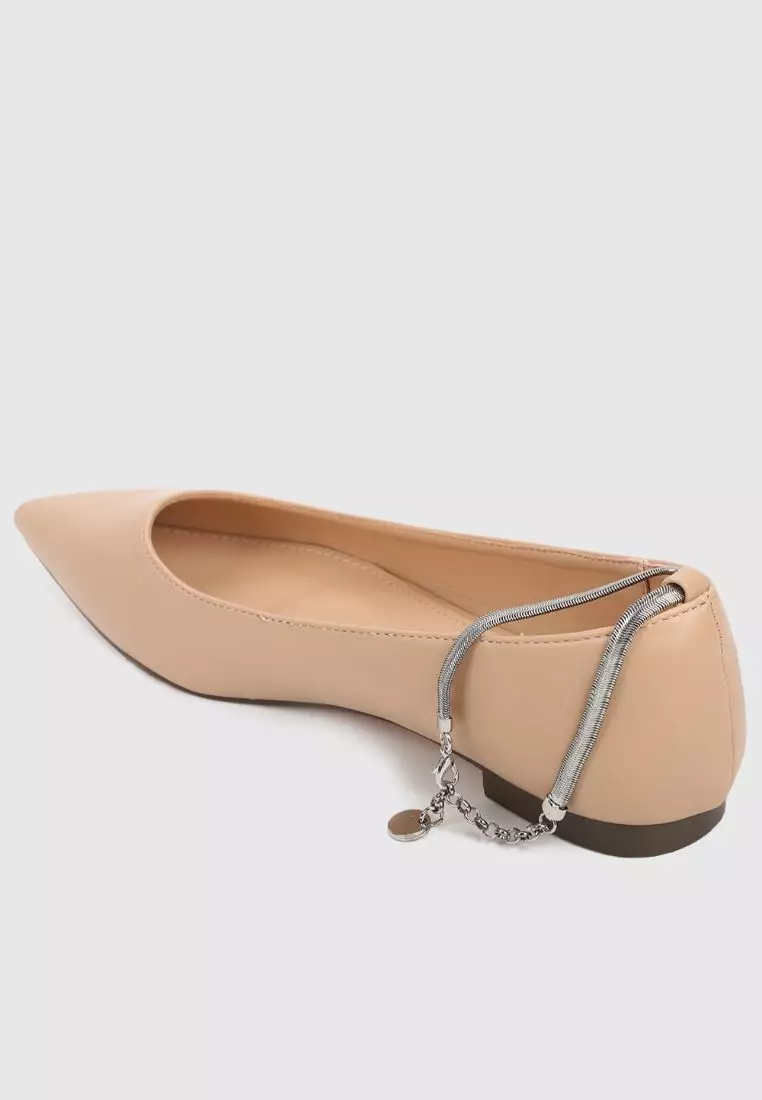 Jual Milliot Joisse Pointed Toe Ballerina Flats Original