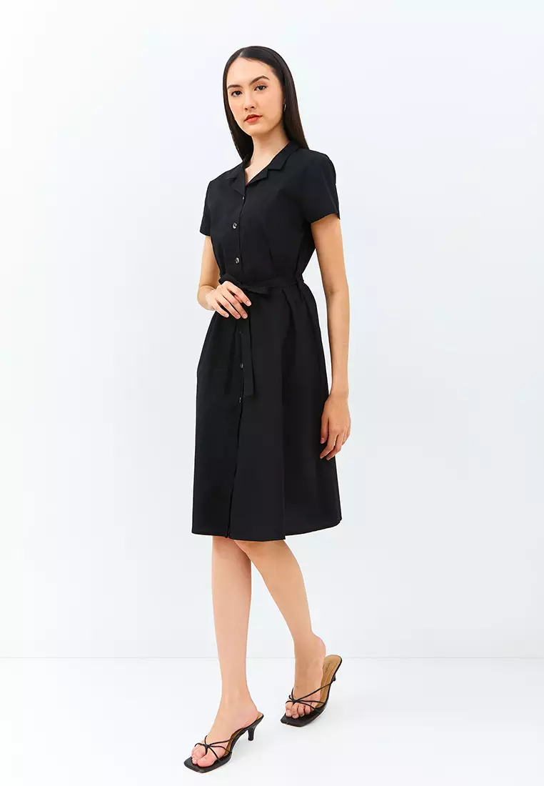 Isabella Black Dress (G.43100)