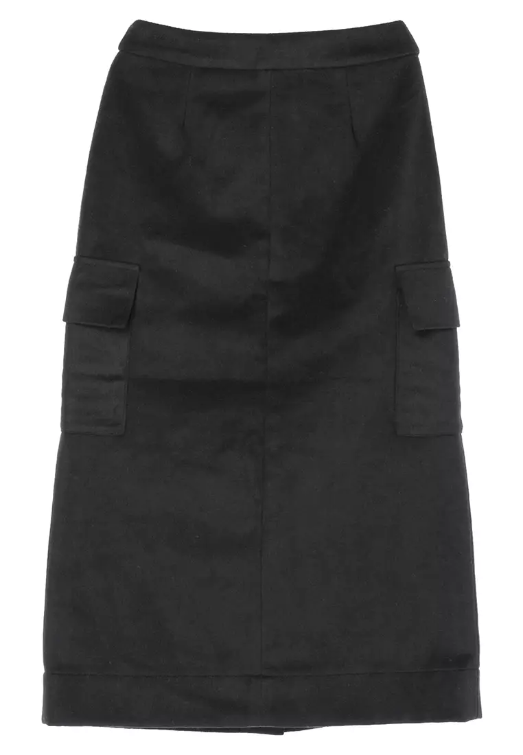 American Holic - Nakajima Patch Flap Tight Skirt