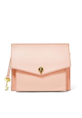 Jual Fossil Fossil Stevie Rose Smoke Crossbody Leather Zb7956 656 Tas Wanita Original Zalora Indonesia