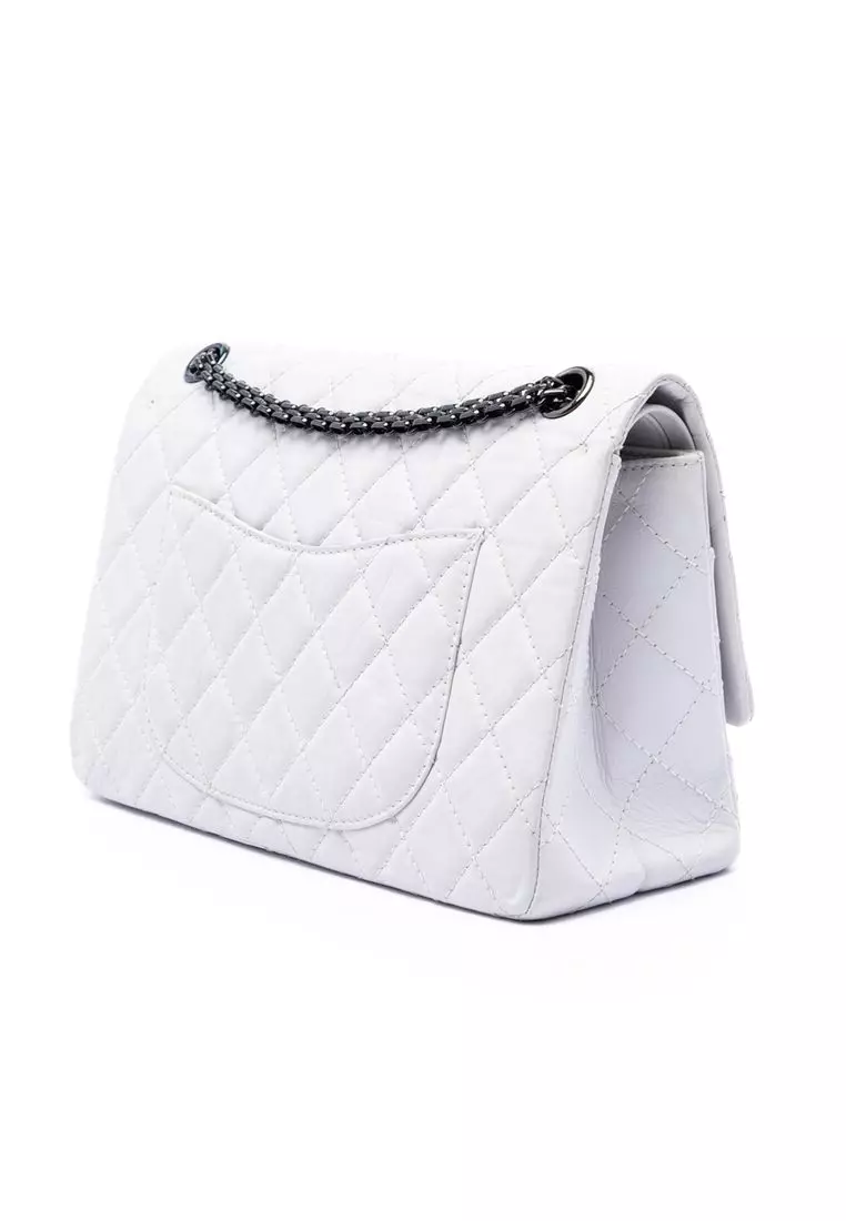 Pre-Loved Chanel Quilted Aged Calfskin Reissue 2.55 Double Flap 226