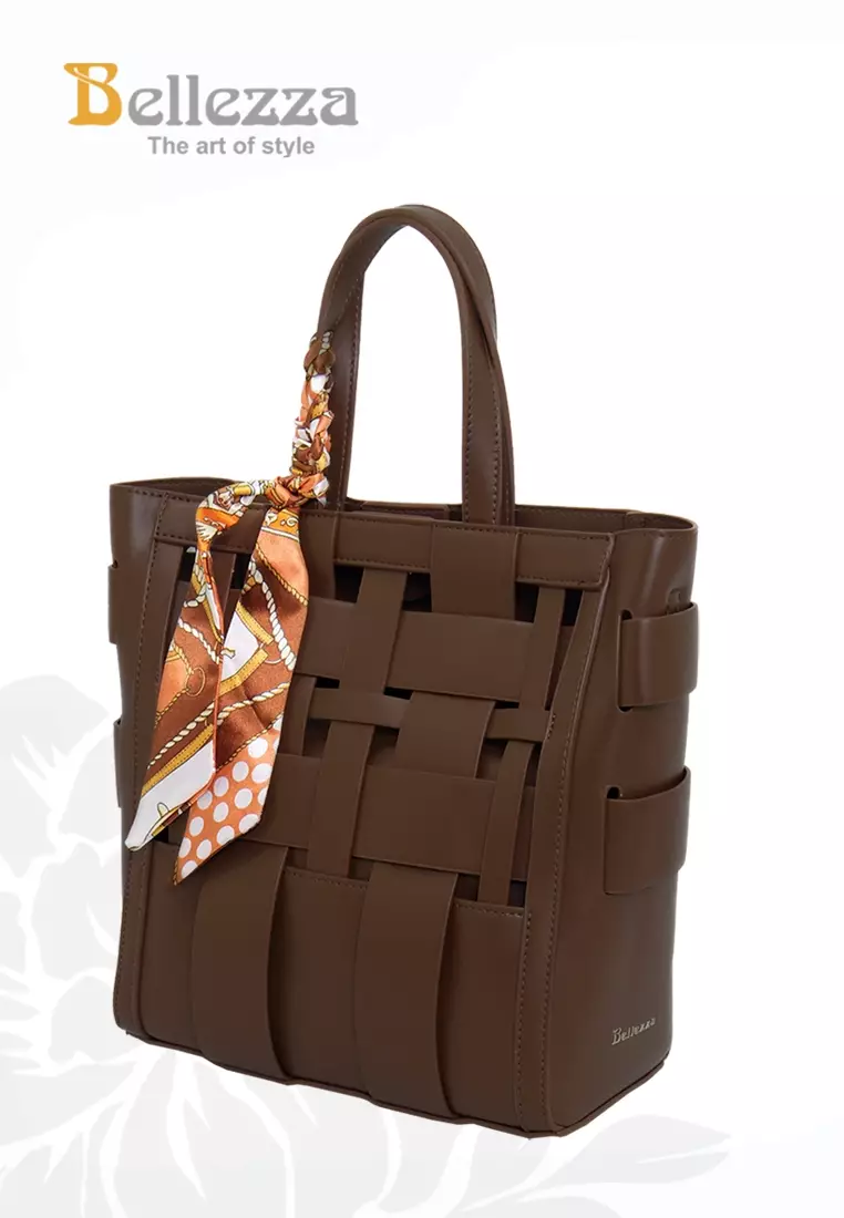 Bellezza Handbag 24216-38 Coffee