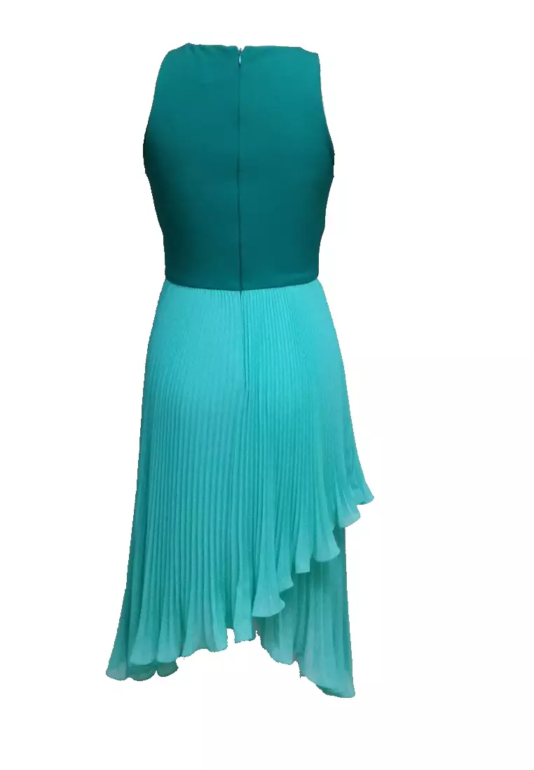 優雅的風格滌綸短款晚禮服