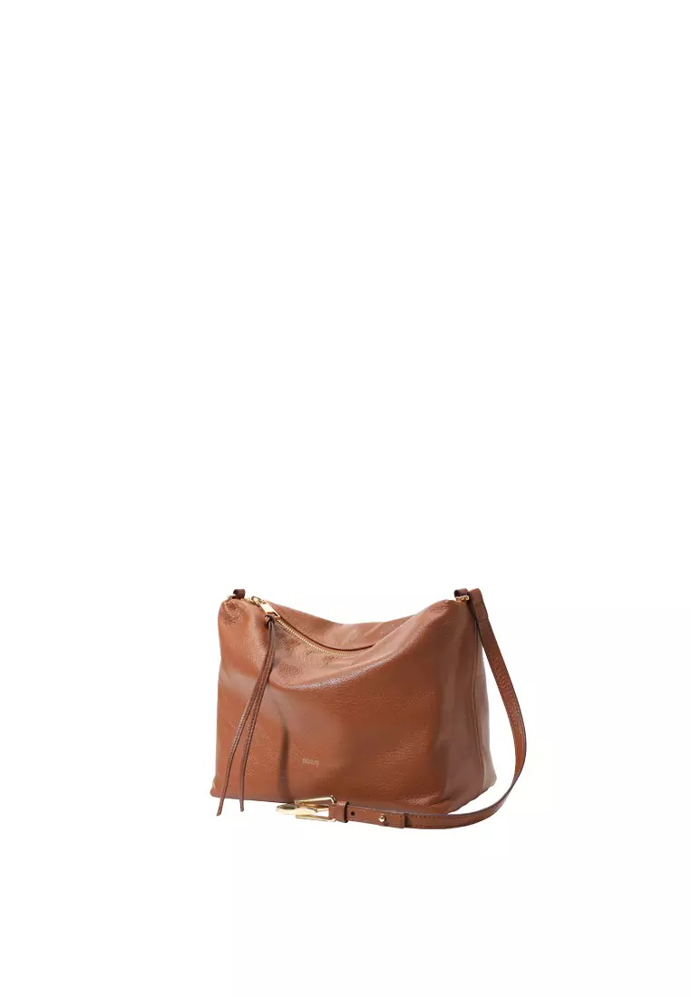 Clip Hobo Bag - Caramel