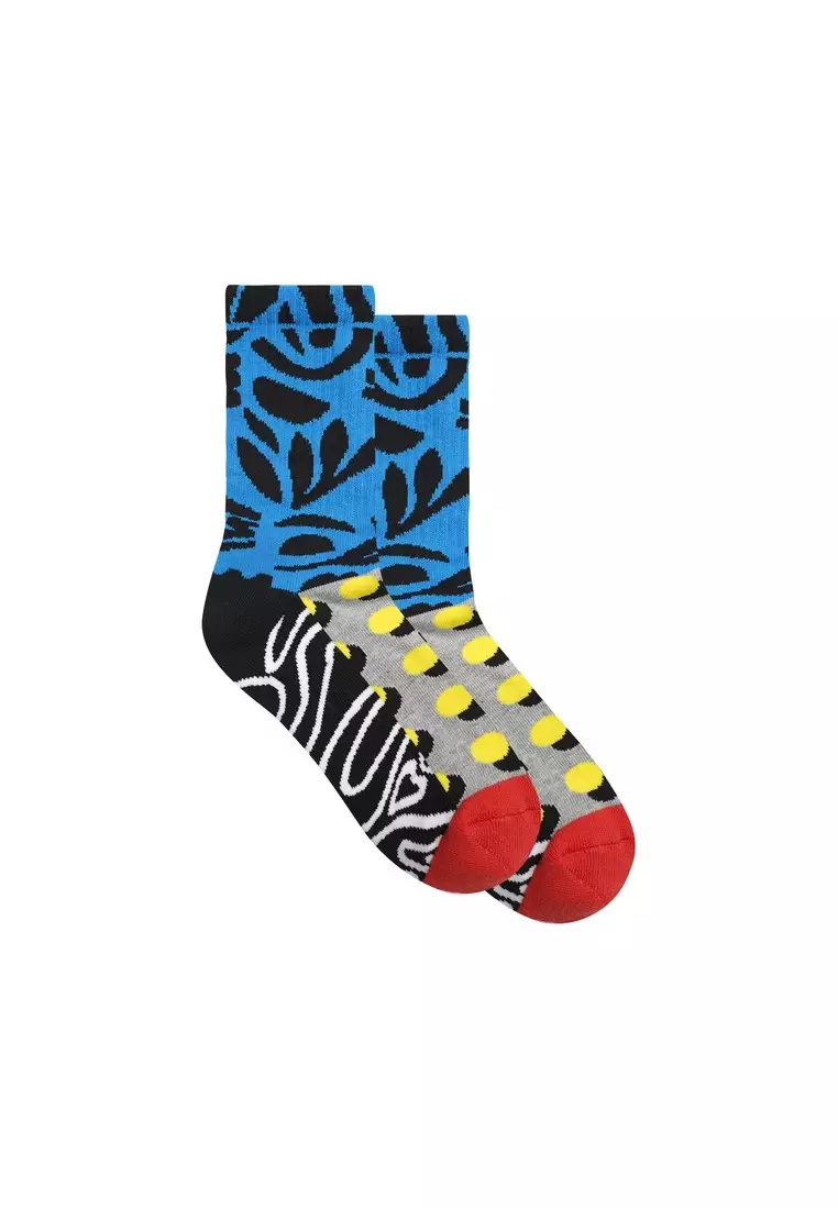 3Second High Cut Socks Mixed 4 OL-050925