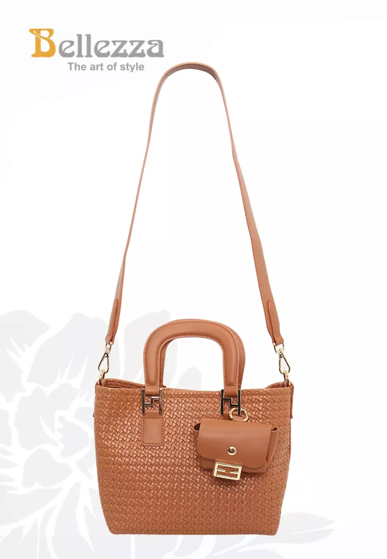 Bellezza Handbag 24327-38 Camel