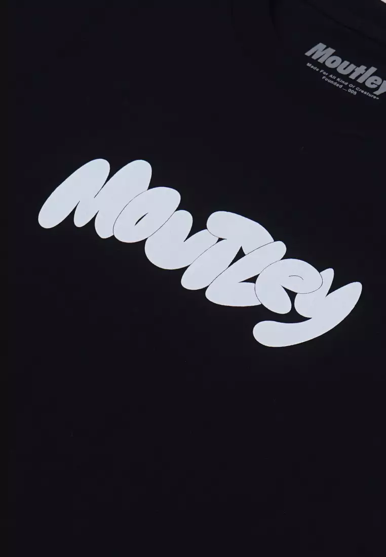 Moutley Regular Fit T-Shirt Ballon Black 320924