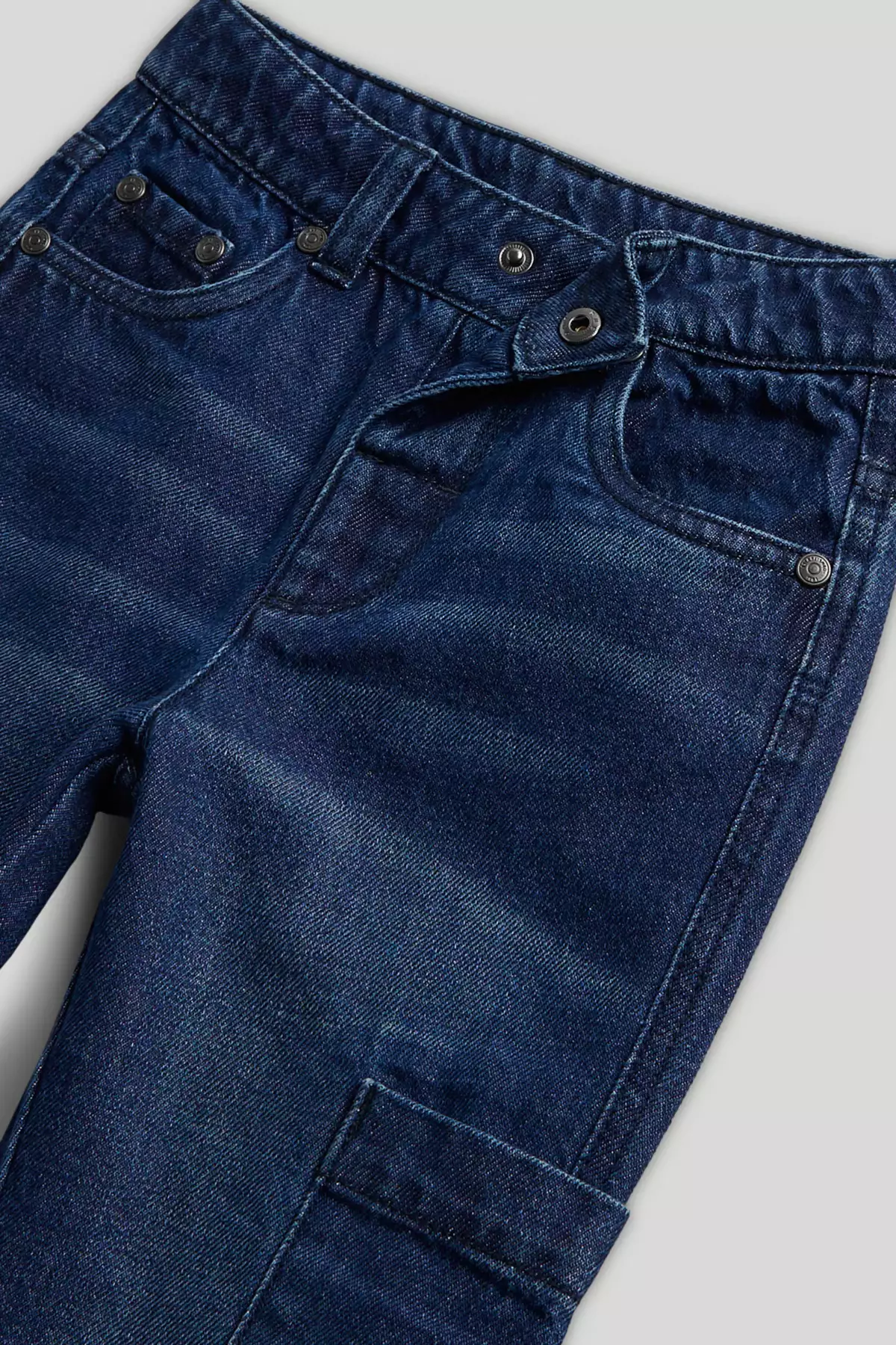 Mothercare Denim Cargo Jeans - Celana Anak Laki-laki (Biru)