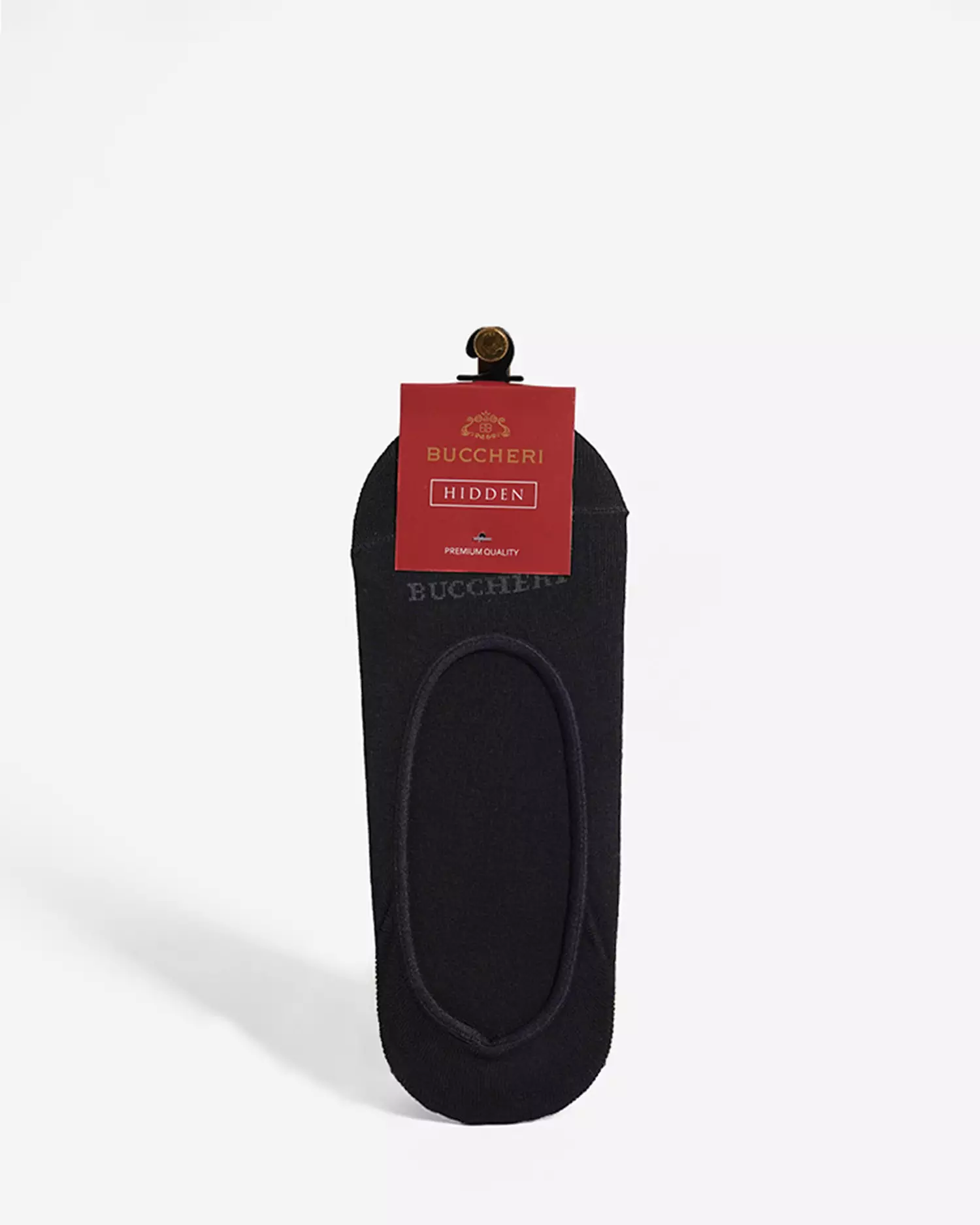 BUCCHERI HIDDEN SOCKS BCKH4010 BLACK