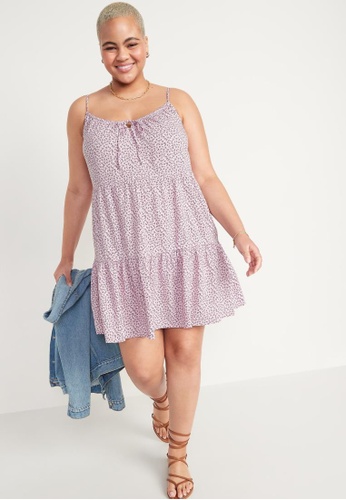 Old Navy Tiered Floral-Print Mini Cami Swing Dress for Women | ZALORA  Philippines