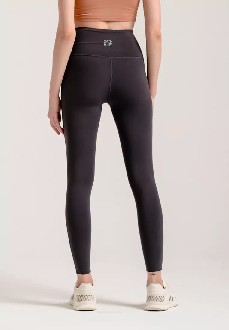 HAPPYFIT LYCRA High Waist Premium Leggings Graphite Grey