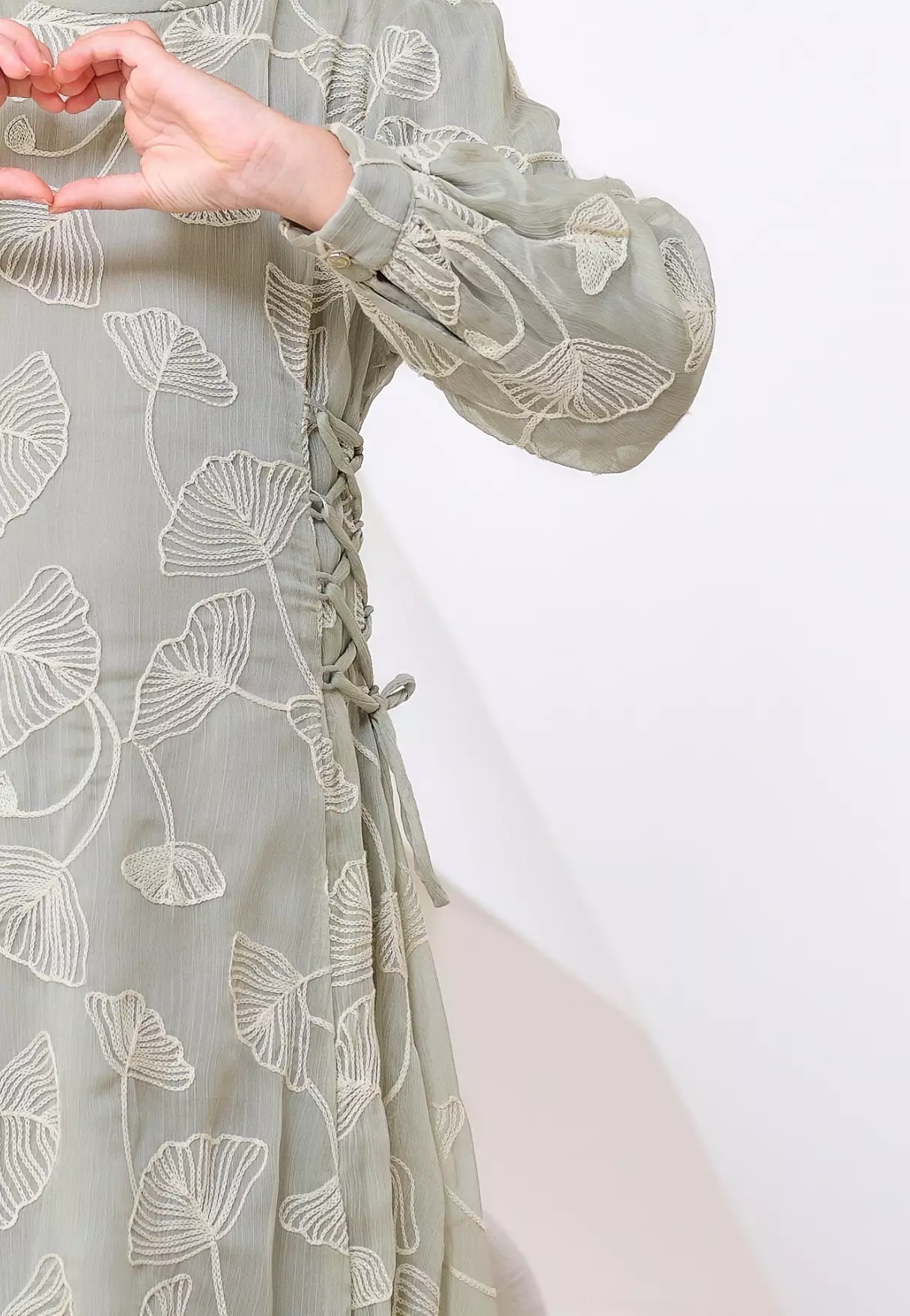 Zakiyya Dress - Sage Kids