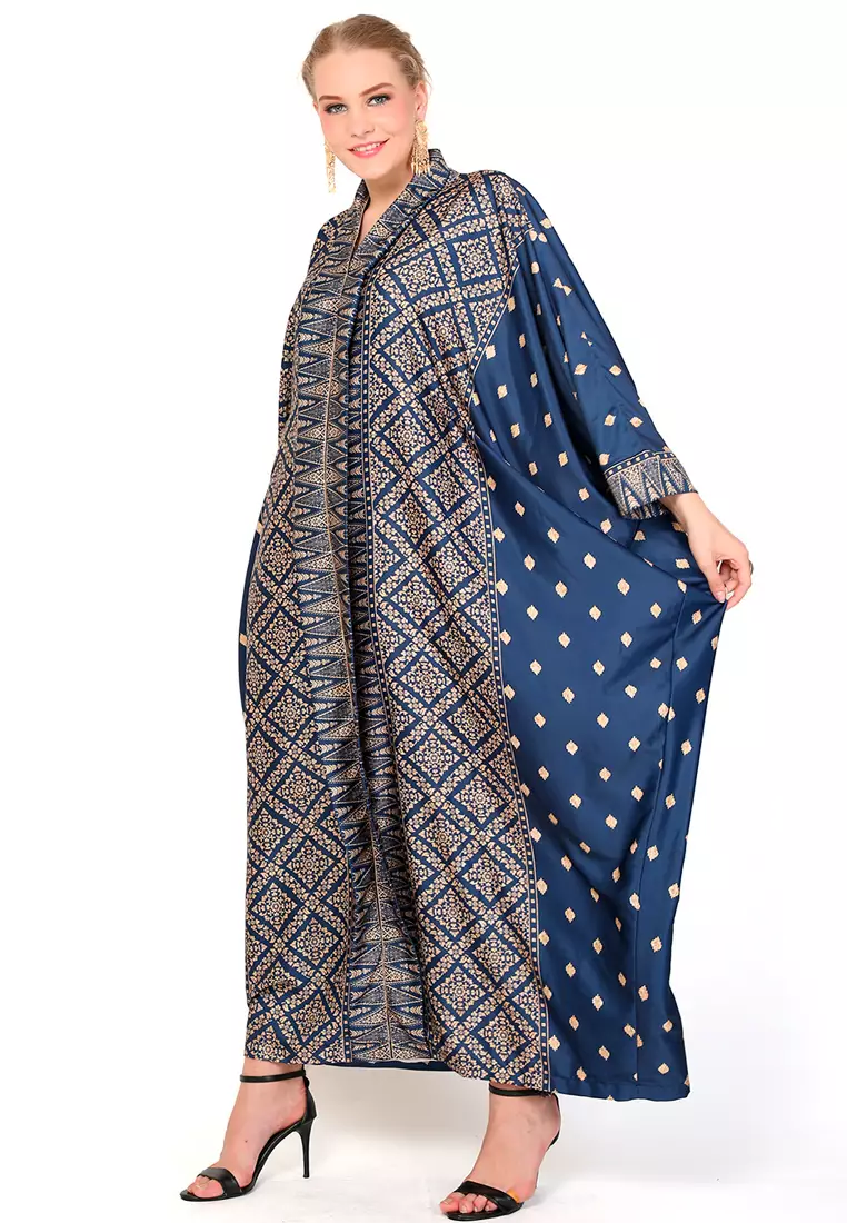 Kanzi Exclusive Long Sleeve Songket Kaftan