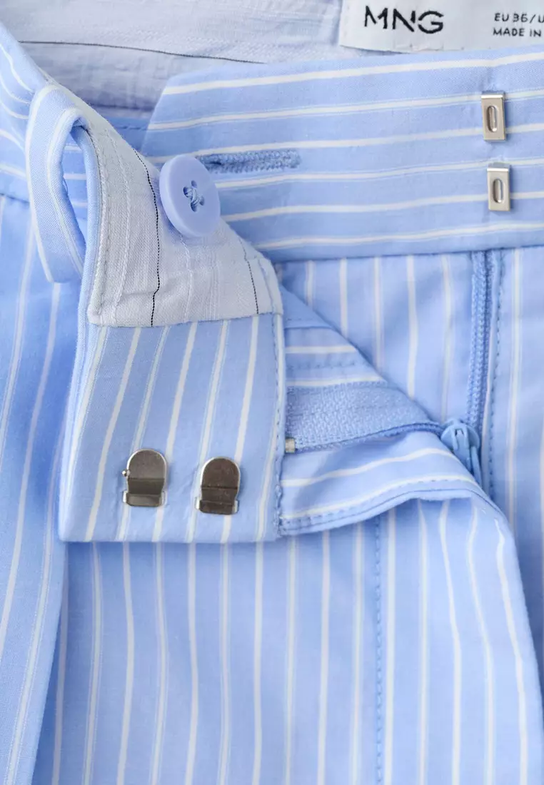 Pinstripe Trousers