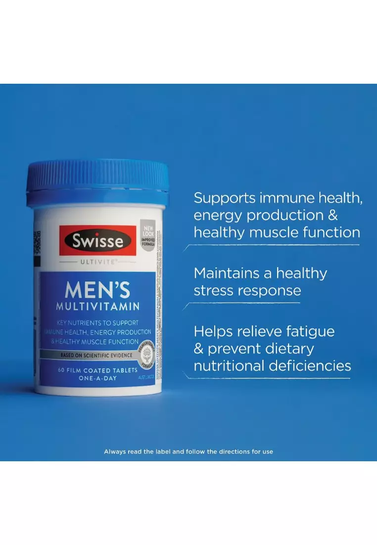 SWISSE- Men’s Ultivite Multivitamin 120 Tablet