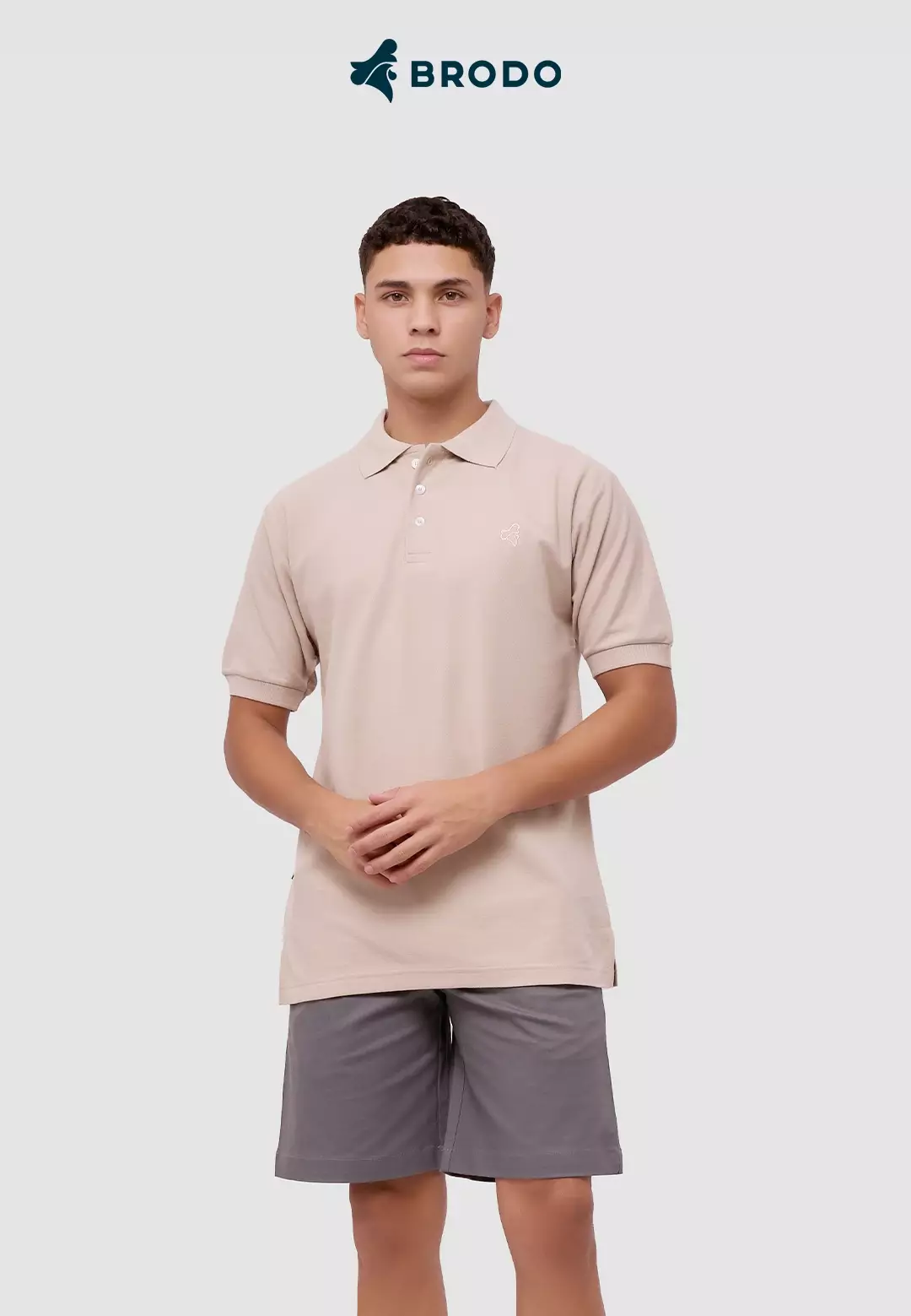 BRODO - Broshirt Polo Khaki