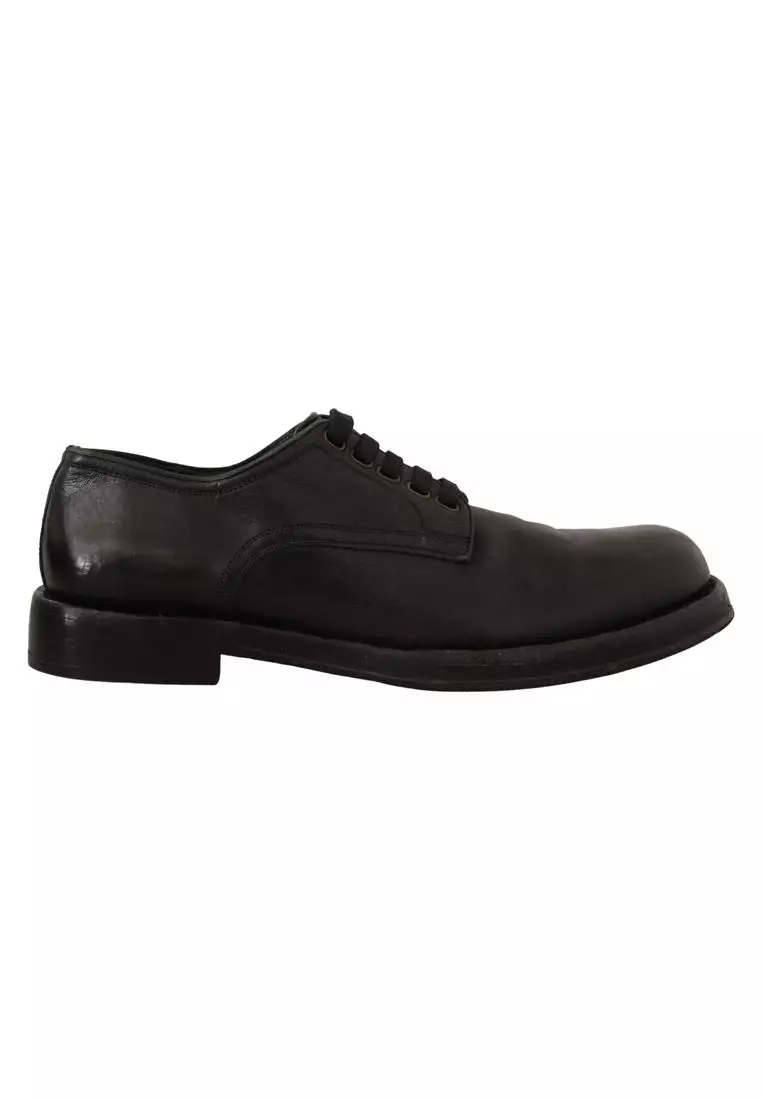 D&g deals leather shoes