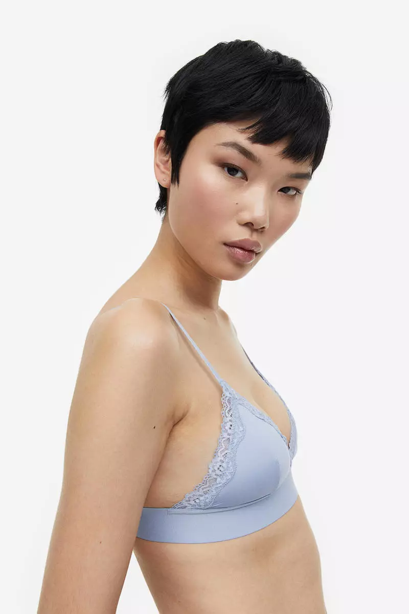 Buy H&M Padded jersey bra 2024 Online