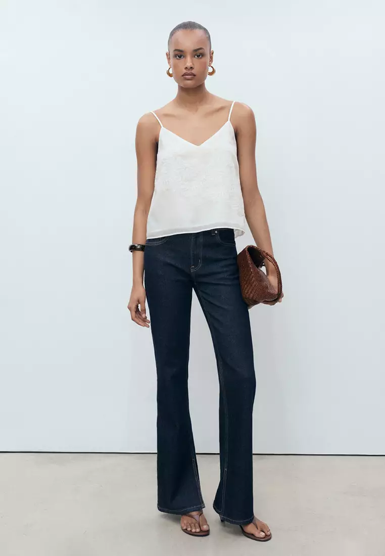 Lace Strap Top