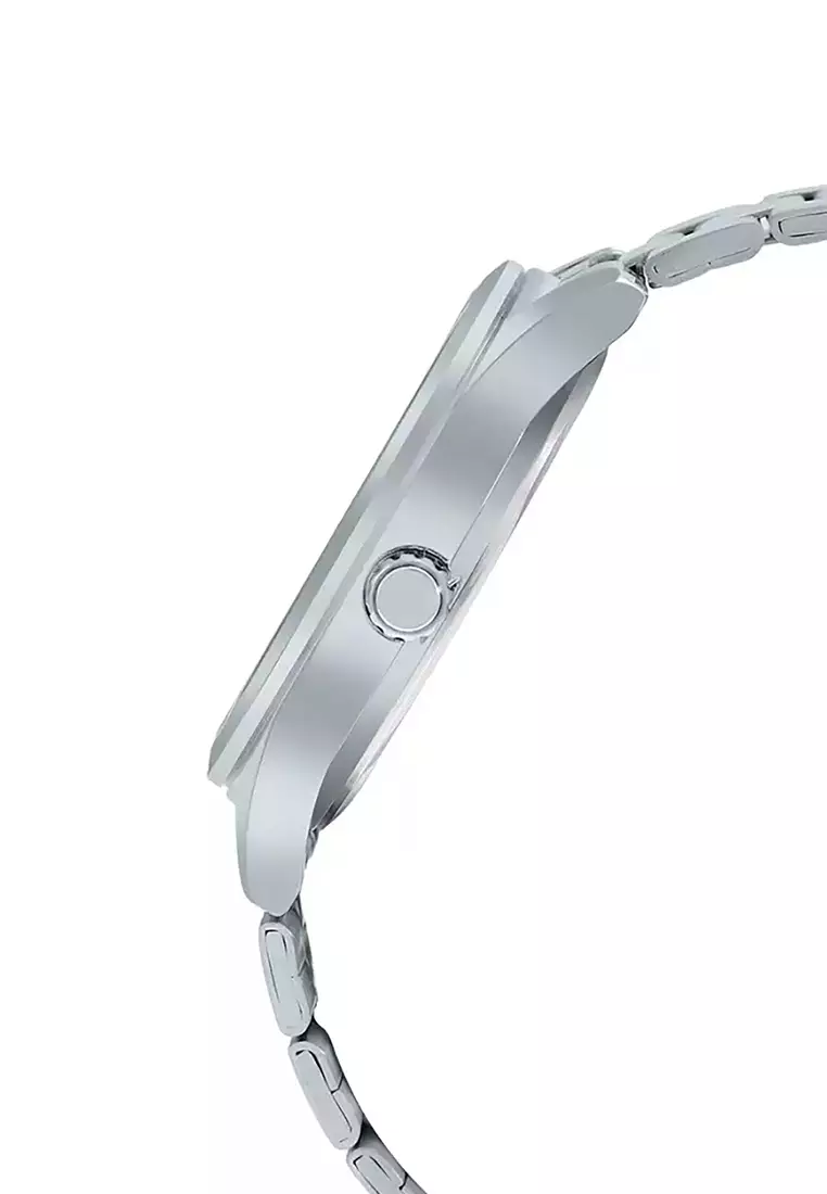 Men's Analog Watch MTP-VD03D-3A1 Silver Stainless Steel Strap