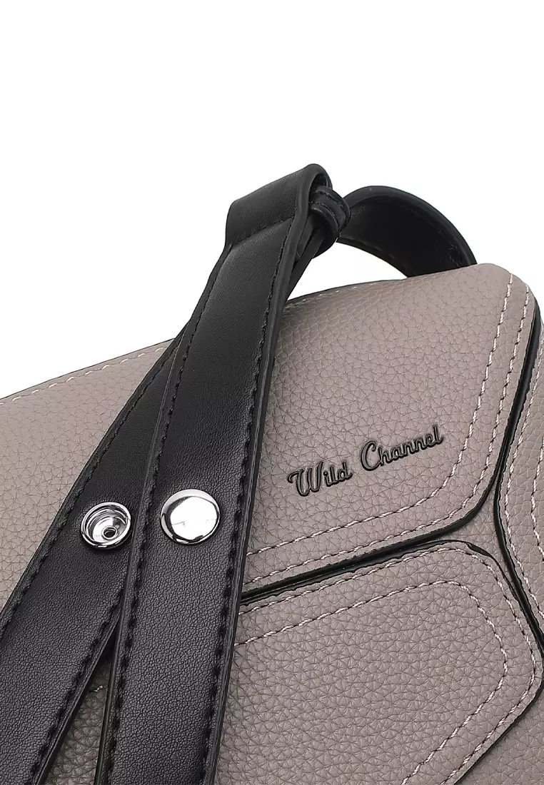 Women's Sling Bag / Crossbody Bag (斜孭袋) - 棕色