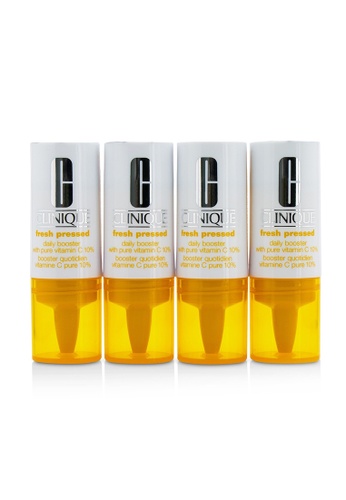 Clinique CLINIQUE - Fresh Pressed Daily Booster with Pure Vitamin C 10% - All Skin Types 4x8.5ml/0.29oz EDC12BE2DBCF54GS_1