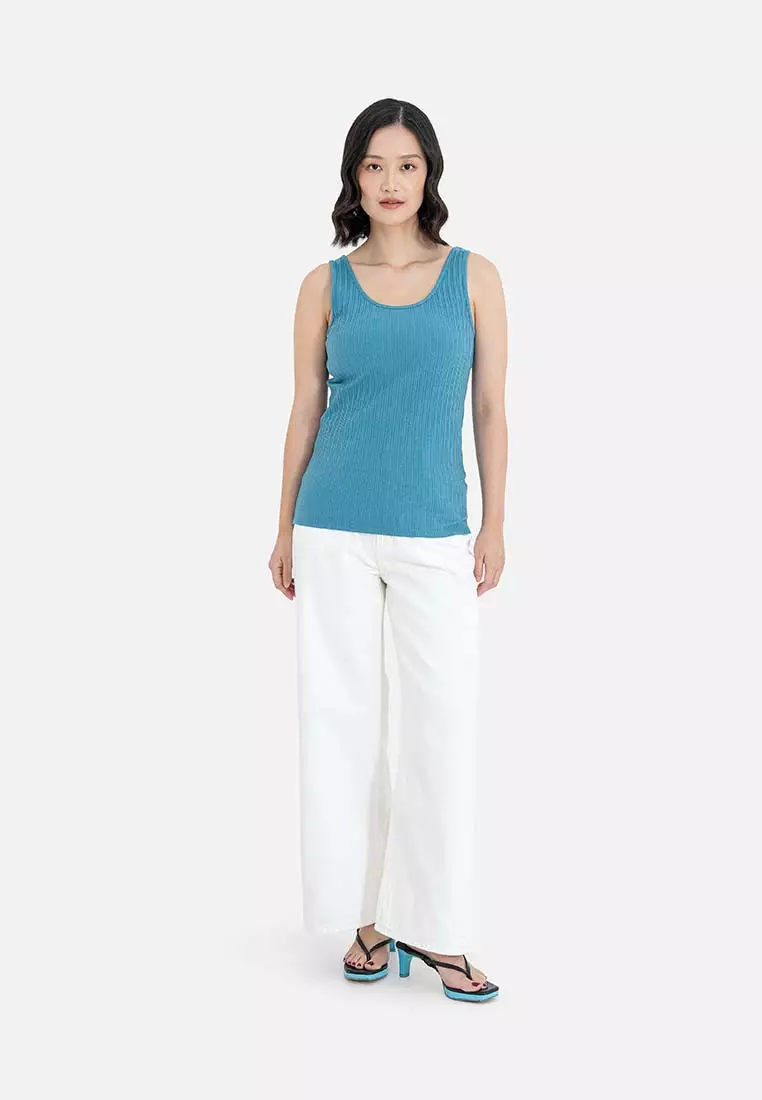 American Holic - Etsuko Wide Denim Pants