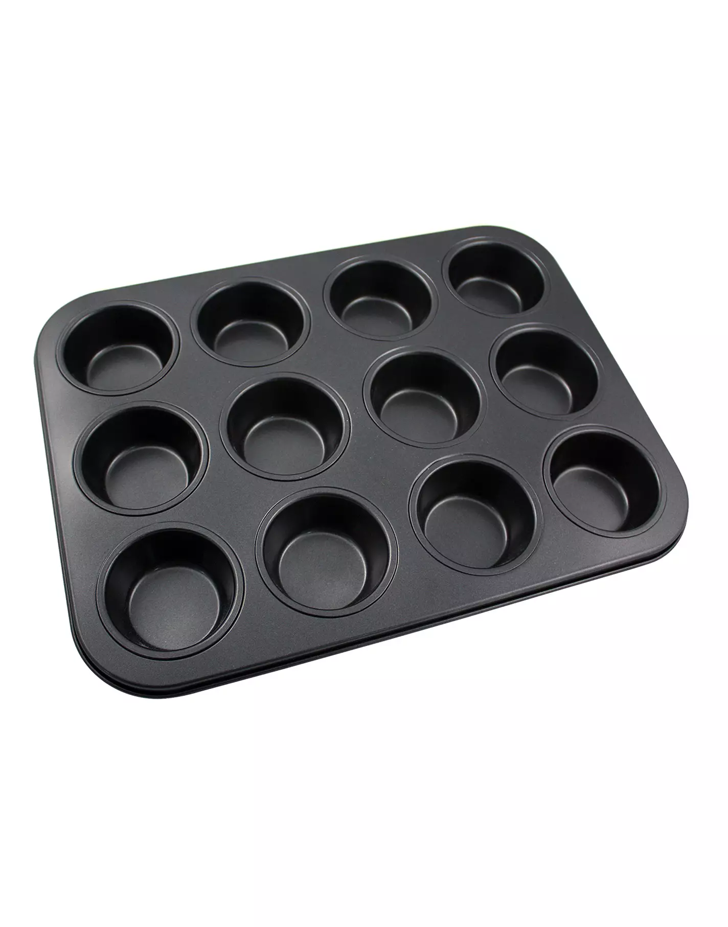 Buy Slique Premium NonStick 12 Cup Round Muffin Pan Oven Safe Baking