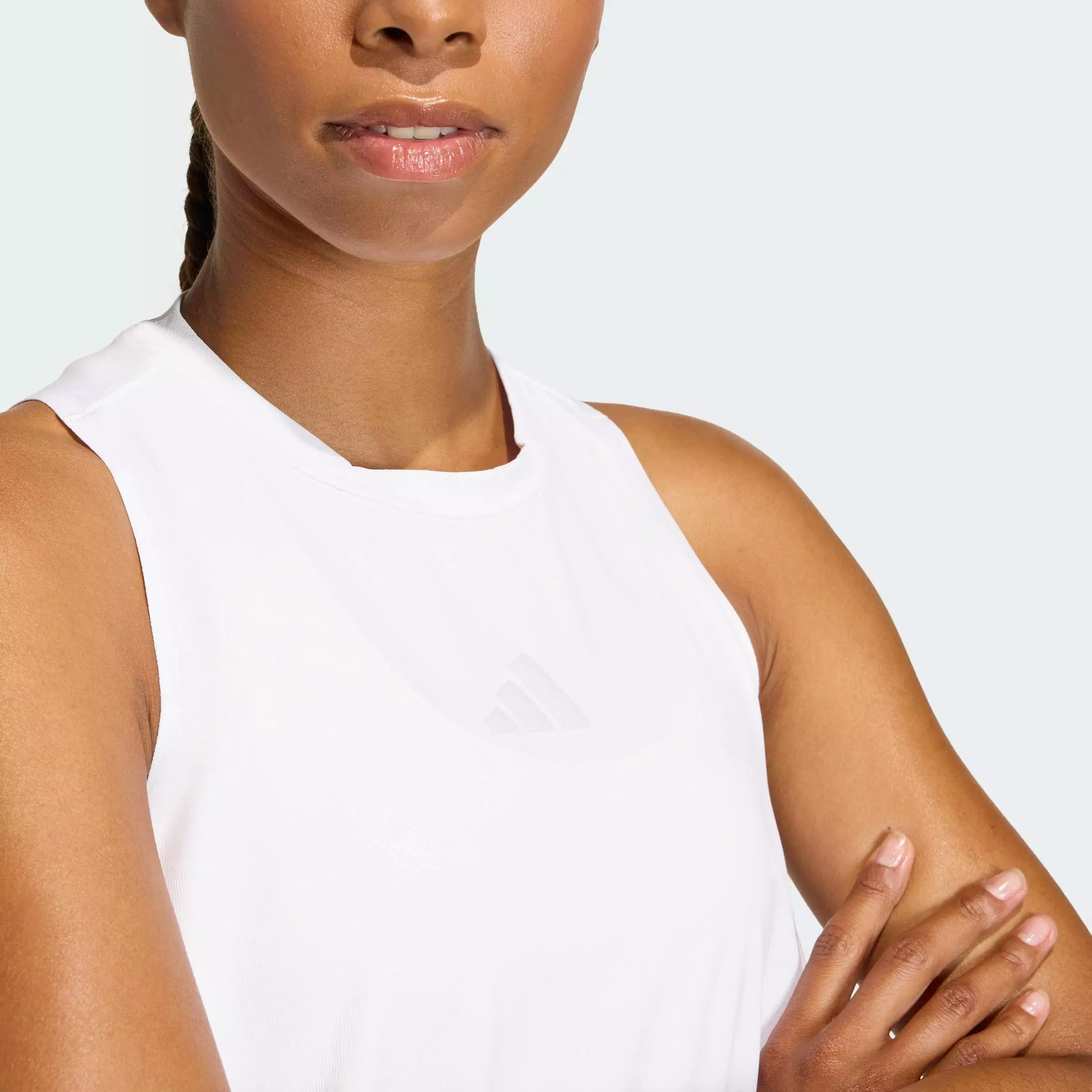 Gym & Training Tech Intensity Tank Women White JZ5626