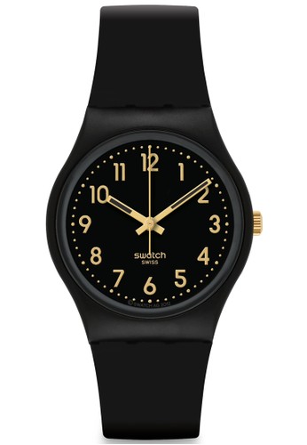 Swatch Jam Tangan Pria GB274 - Black